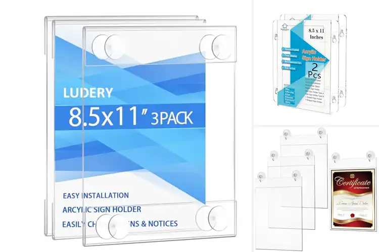 Detailed view of Best Acrylic Window Sign: Elevate Your Space with Top Picks