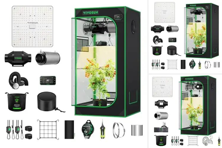 Detailed view of Best All In One Grow Tent Kit