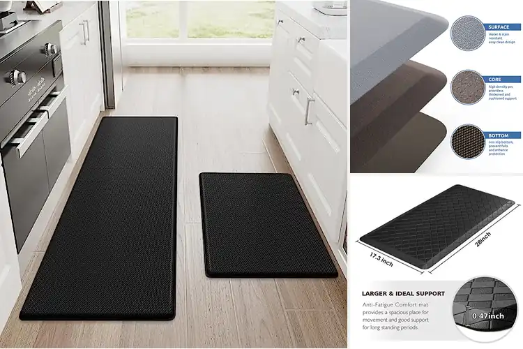 Detailed view of Best Anti Fatigue Cushioned Kitchen Mats