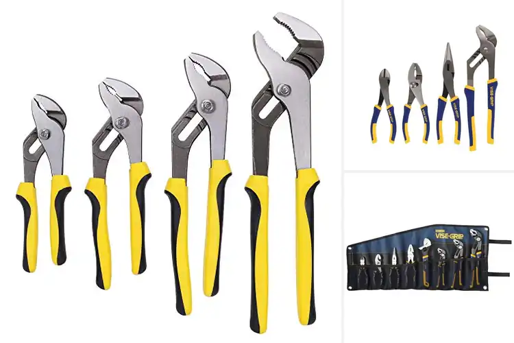 Detailed view of Best Bi-Material Grips Pliers Sets