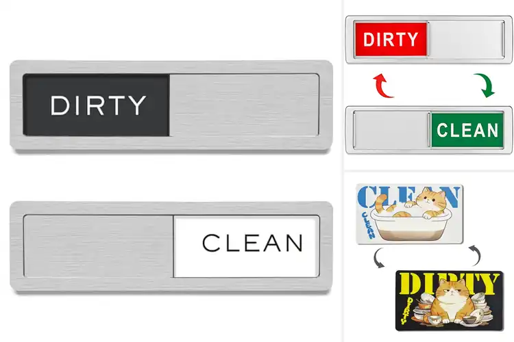 Detailed view of Best Clean Dirty Magnet