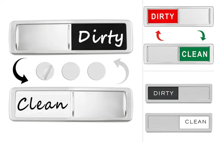 Detailed view of Best Clean Dirty Magnetic Indicator