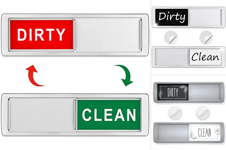 Detailed view of Best Clean Dishwasher Magnet