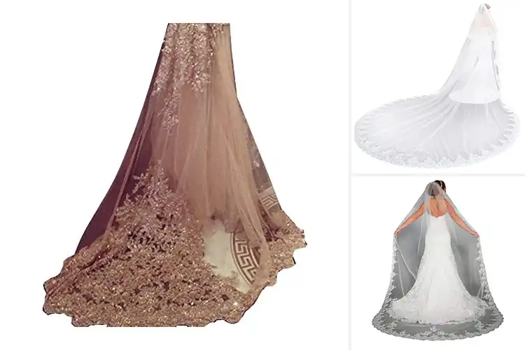 Detailed view of Best Custom Made Veil Size On Request