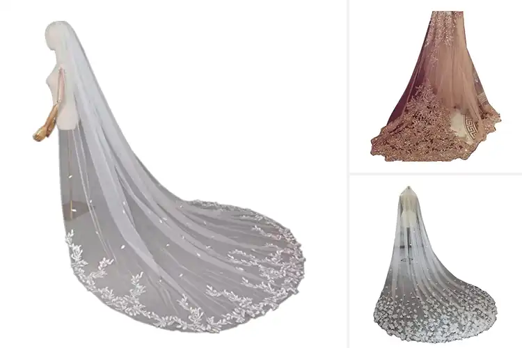 Detailed view of Best Custom Size Veil