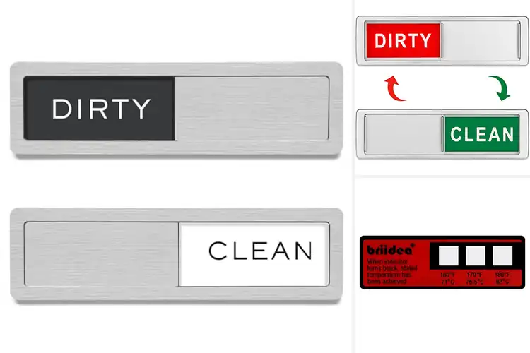 Detailed view of Best Dishwasher Labels: Tidy Kitchen, Happy You