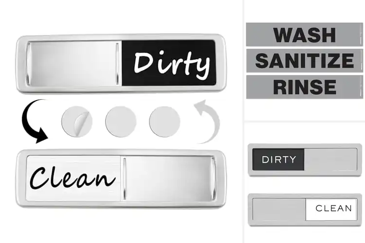 Detailed view of Best Dishwashing Magnet Sign Sets