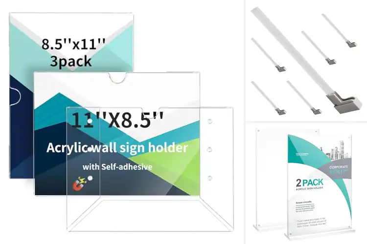 Detailed view of Best Durable Magnetic Sign With Acrylic Window