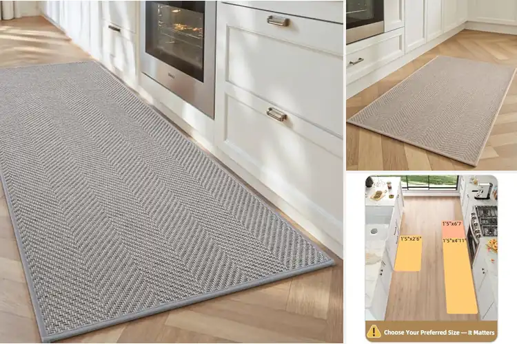 Detailed view of Best Easy Clean Kitchen Rugs For Quick Maintenance
