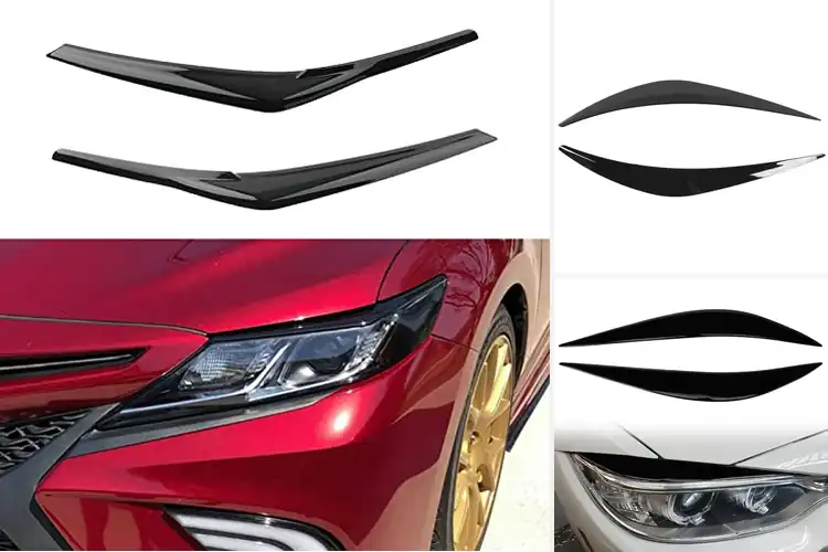 Detailed view of Best Easy Install Eyebrow Eyelid Car Covers