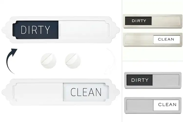 Detailed view of Best Easy Read Font For Dishwasher Sign