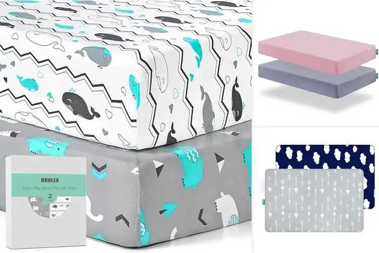 Detailed view of Best Eco-Friendly Playard Sheets: Organic Comfort for Baby