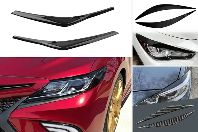 Detailed view of Best Eyebrow Eyelid Headlight Covers