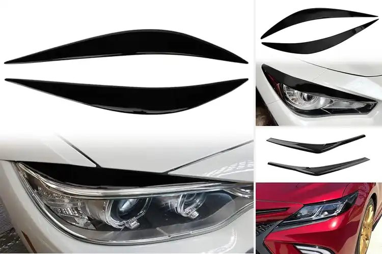 Detailed view of Best Eyebrows Eyelids Headlight Covers