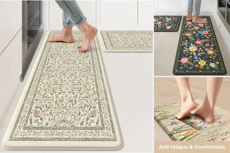 Detailed view of Best Floral Kitchen Mats: Top 10 Stylish & Comfortable Picks