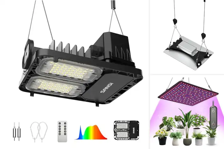Detailed view of Best Full Spectrum Grow Tent Lighting 70W