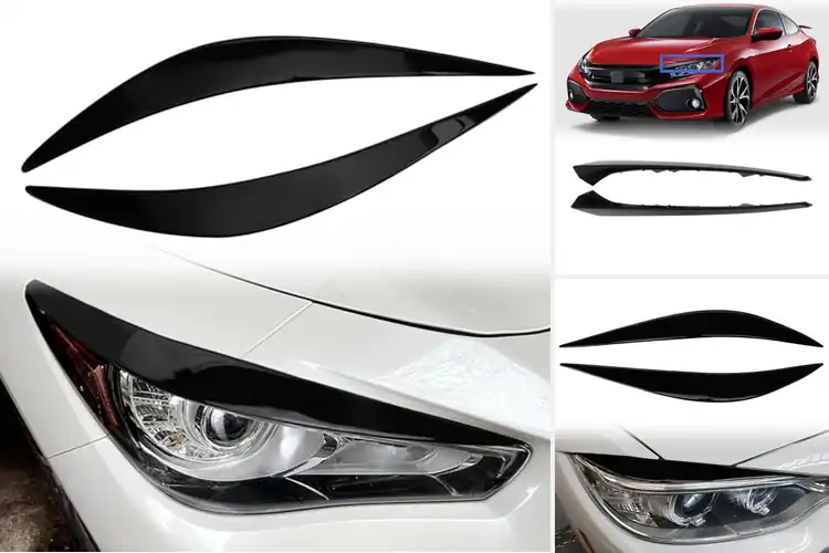 Detailed view of Best Headlight Eyebrows