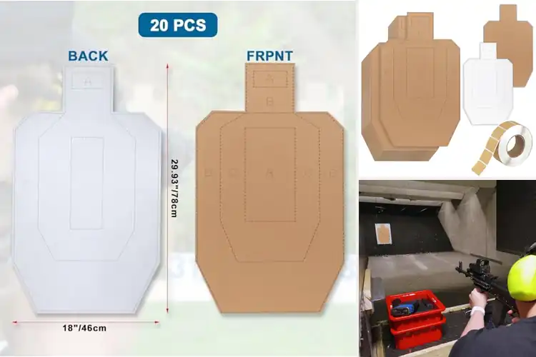 Detailed view of Best Heavy-Duty Cardboard Targets