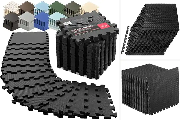 Detailed view of Best Interlocking Foam Mats