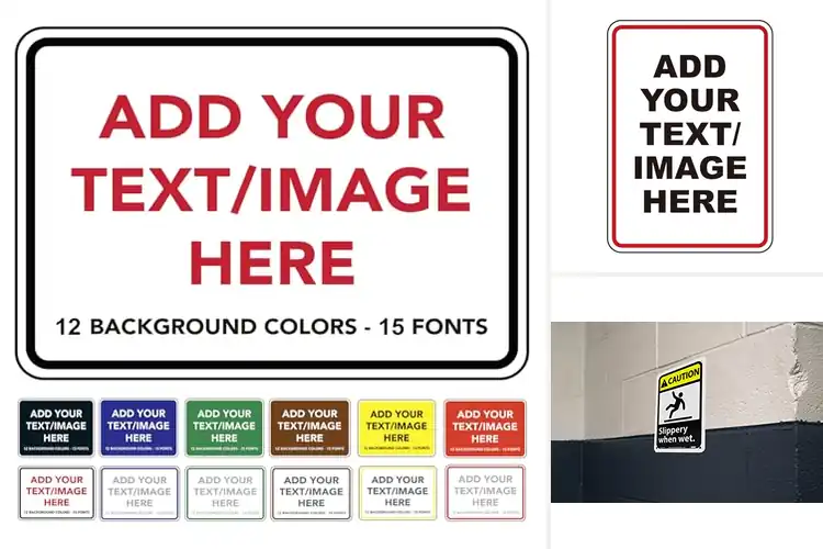 Detailed view of Best Large Text Readable Signage