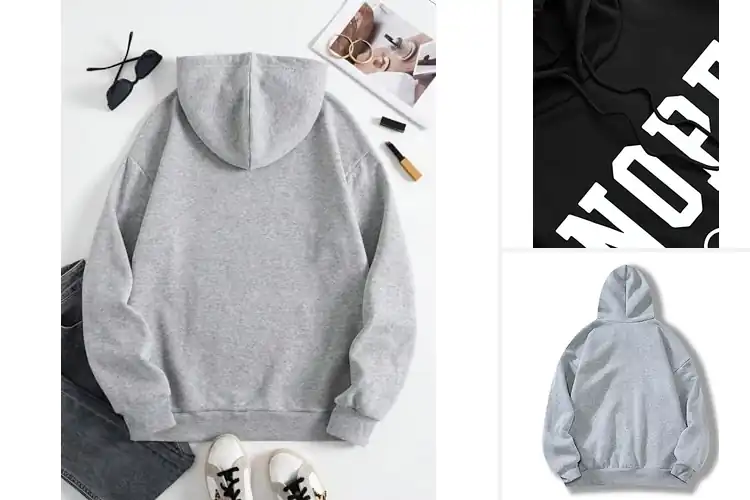 Detailed view of Best Letter Print Hoodies For Women