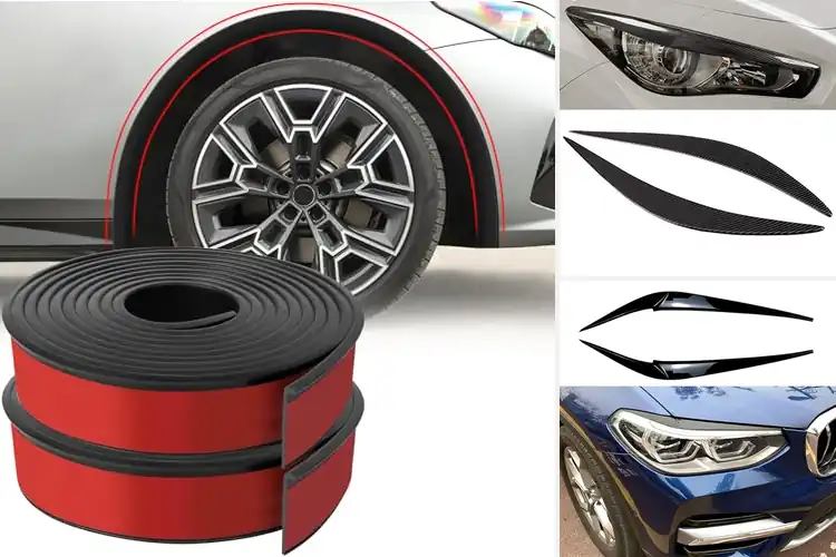 Detailed view of Best Luxury Car Trim Eyebrow Covers