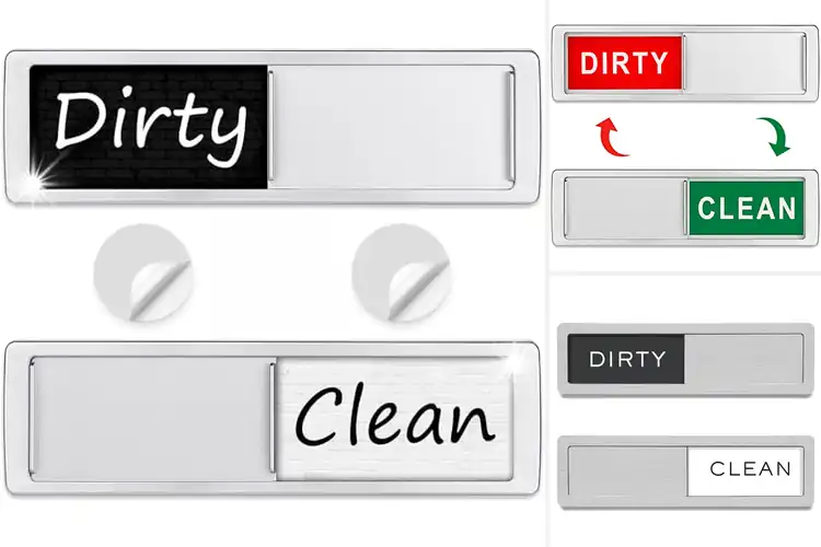 Detailed view of Best Magnetic Dishwasher Signs