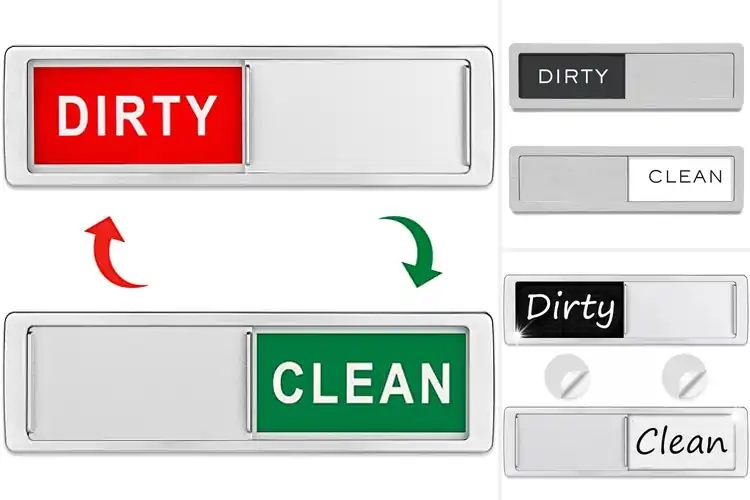 Detailed view of Best Magnetic Sign for Dishwasher