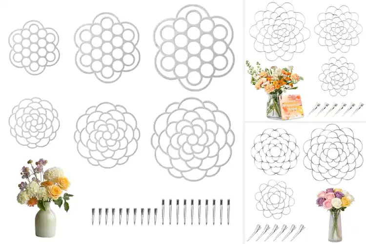 Detailed view of Best Metal Flower Grids