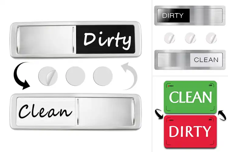 Detailed view of Best No Guess Dishwasher Indicator: End Dish Confusion Now