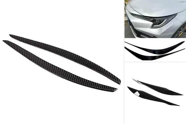 Detailed view of Best Pair Car Eyebrow Eyelid Covers