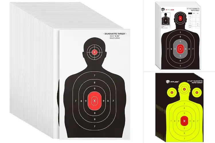 Detailed view of Best Pistol Practice Targets