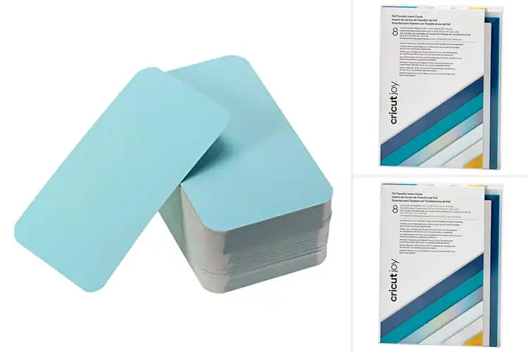 Detailed view of Best Powder Blue Card Inserts