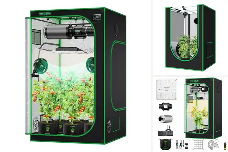 Detailed view of Best Quick Assembly Grow Tents