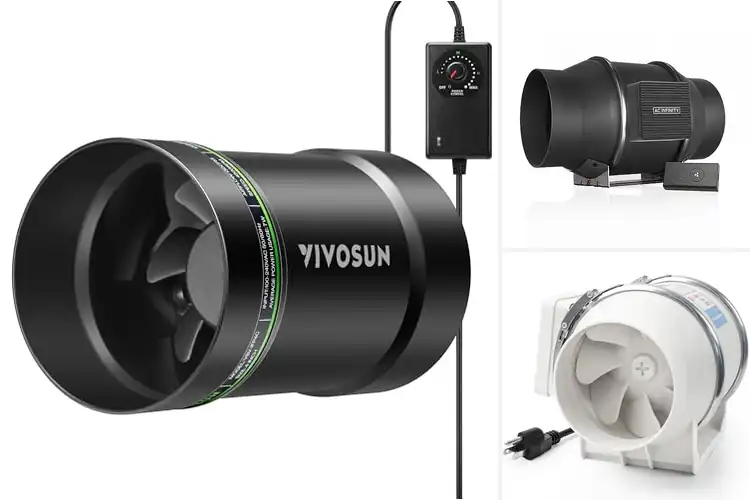 Detailed view of Best Quiet Inline Fans: Whisper-Quiet Airflow
