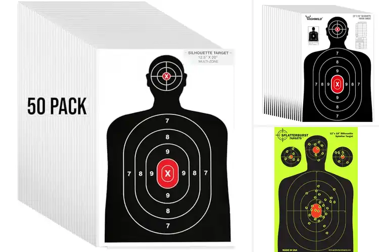 Detailed view of Best Silhouette Targets For Practice