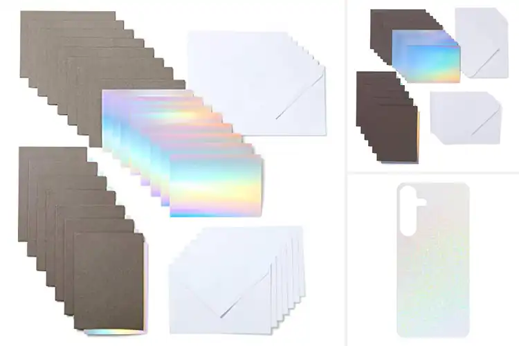 Detailed view of Best Silver-Holographic-Inserts