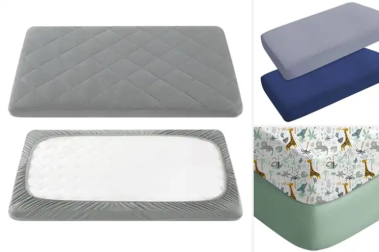 Detailed view of Best Soft Playpen Sheets