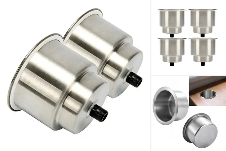 Detailed view of Best Stainless Steel Cupholder Consoles