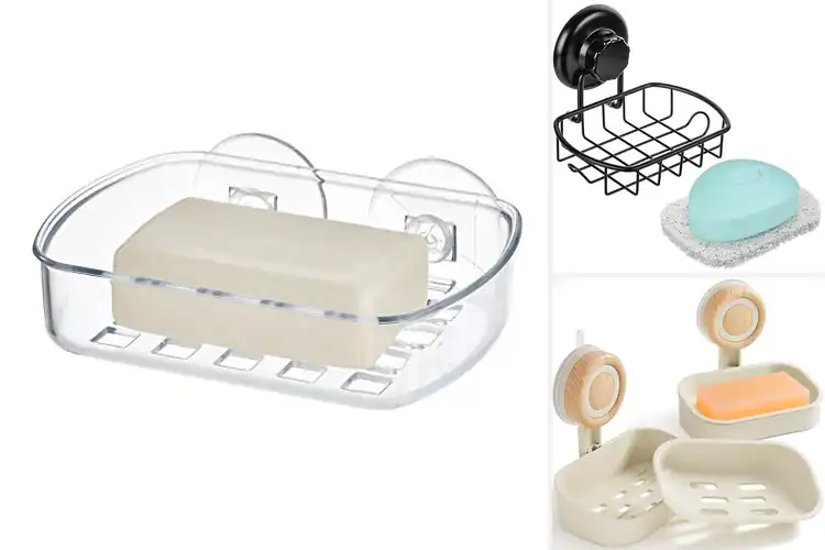Detailed view of Best Suction Cup Soap Dishes: Organize Your Space with Ease