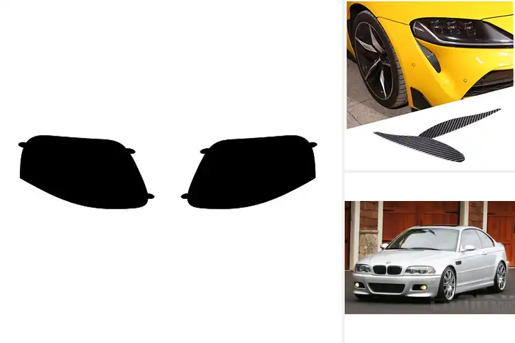 Detailed view of Best Supra Headlight Covers