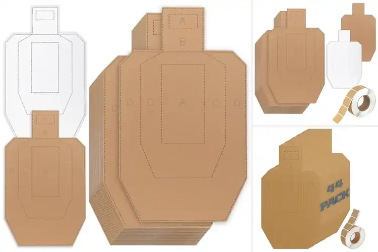 Detailed view of Best Tactical Silhouette Targets