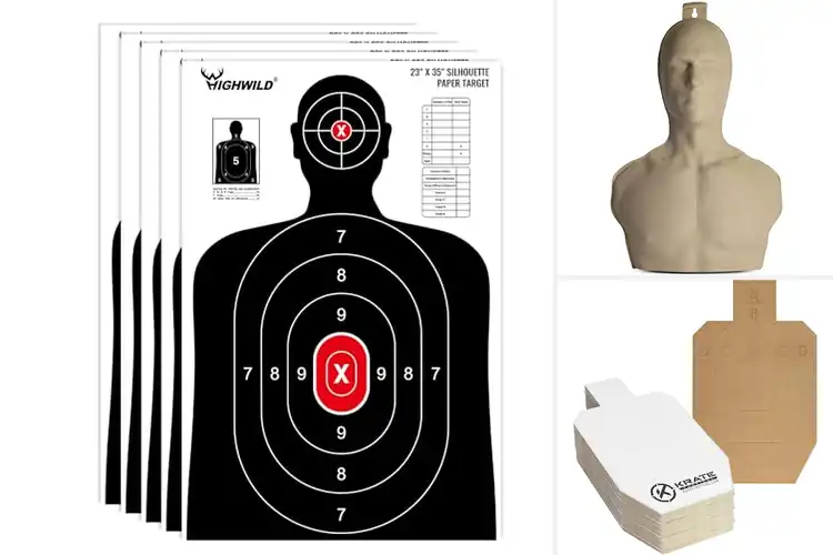 Detailed view of Best Torso Silhouette Targets