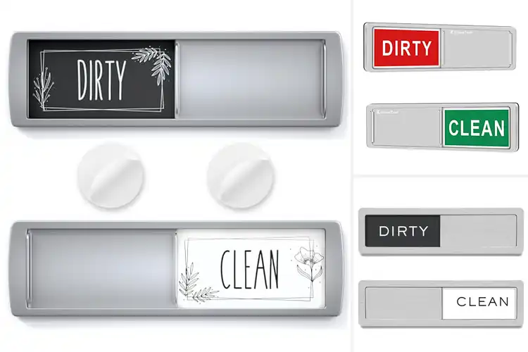 Detailed view of Best Upgrade Strong Magnetic Dishwasher Sign
