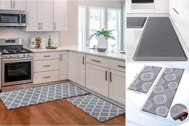 Detailed view of Best Waterproof PVC Kitchen Mats