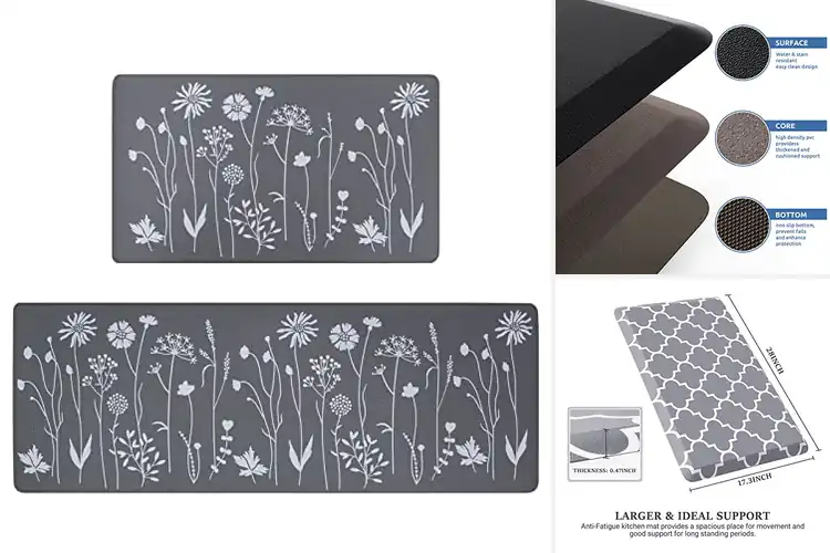 Detailed view of Best Waterproof PVC Sink Mats